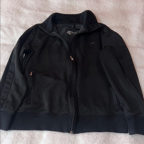Nike Jackets & Blazers - Nike Black Utility Jacket with High Collar and Relaxed Fit
